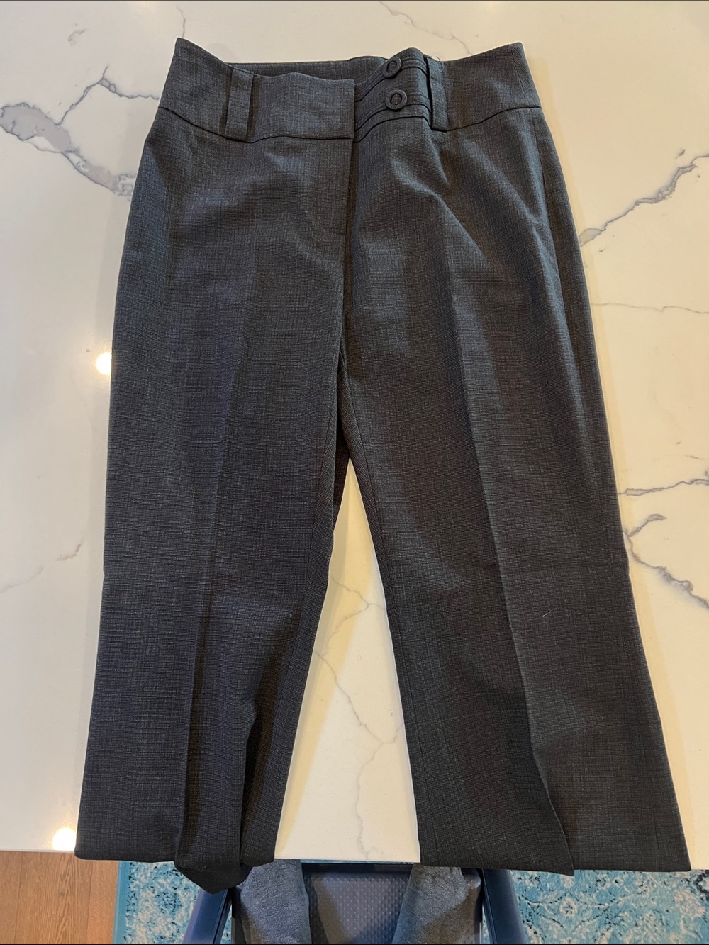 Women's Charcoal Grey Dress Pants